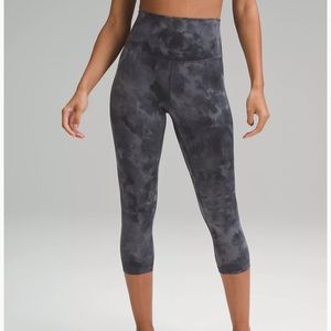 Lululemon NWOT Align High-Rise Crop 24” Diamond-Dye